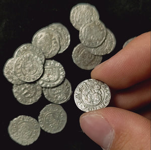 Hungary, Madonna & Child Silver Denar - c. 1500 to 1600 CE - Kingdom of Hungary