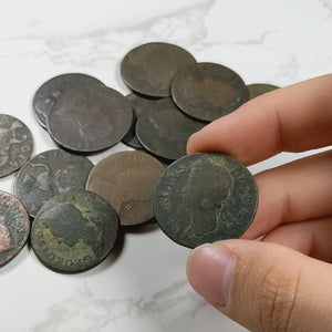George II, Copper Halfpenny - 1729 - Great Britain