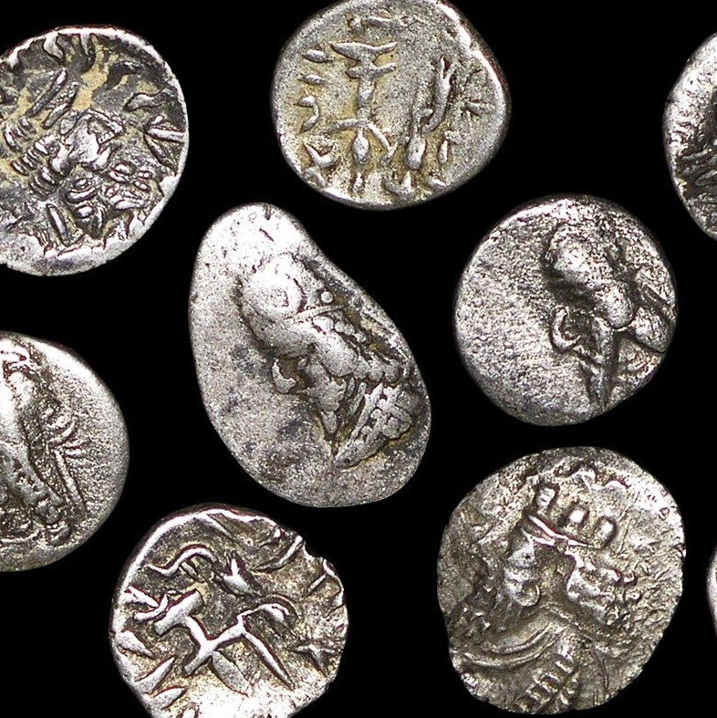 Persia, Parthian Silver Obol - 223 BC - Middle East